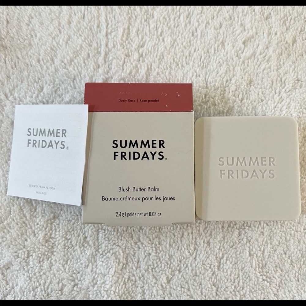 Summer Fridays Rosy Blush Balm